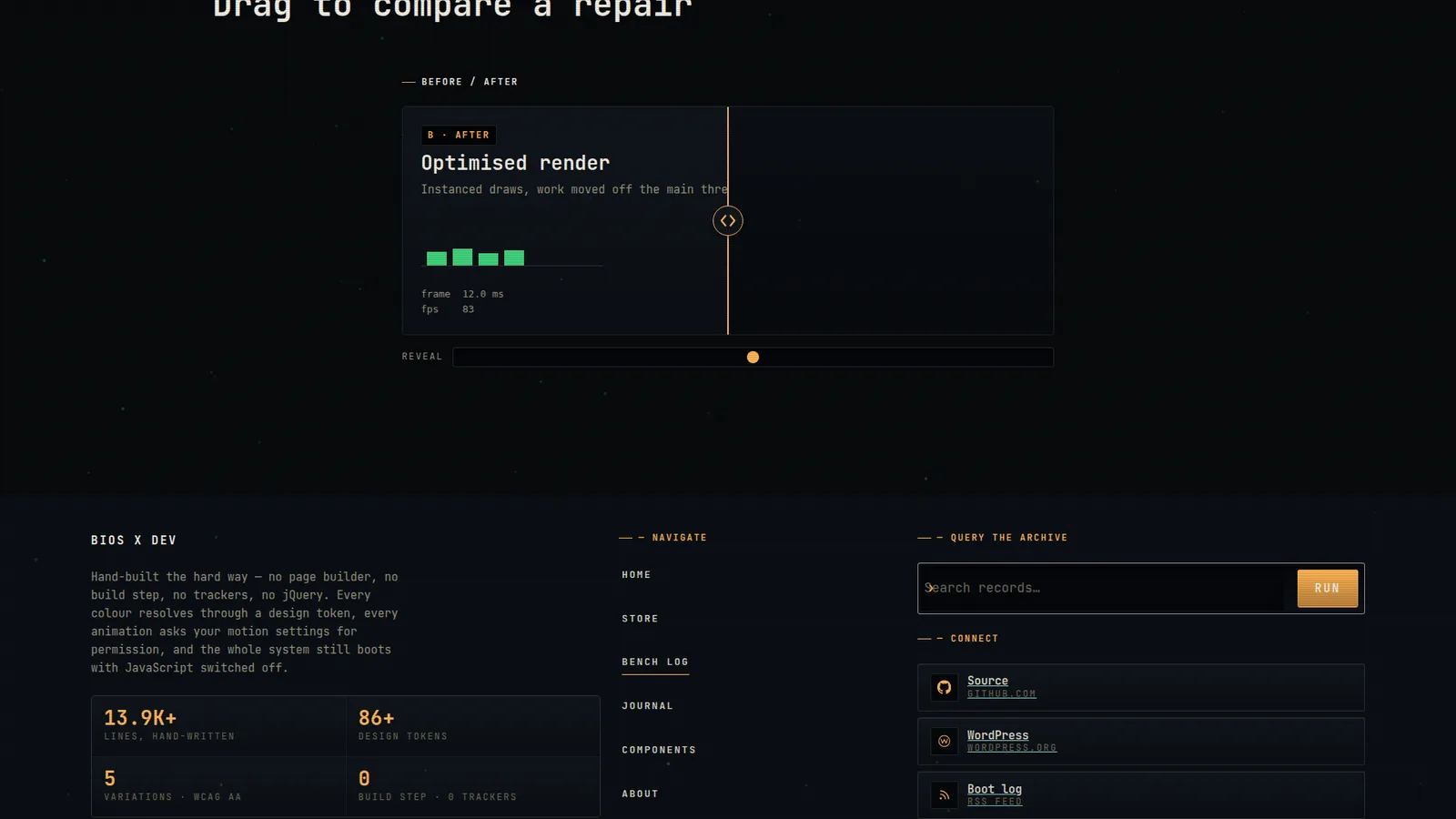 Comparador A/B